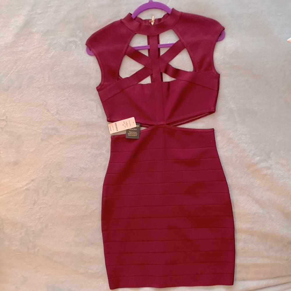 COPY - Brand New BEBE Cutout mini dress size M